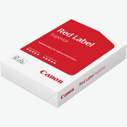 Aandringen Mantel wees onder de indruk Canon Red Label Superior FSC 80 g/m² A4 papier - 500 vel — Canon Nederland  Store