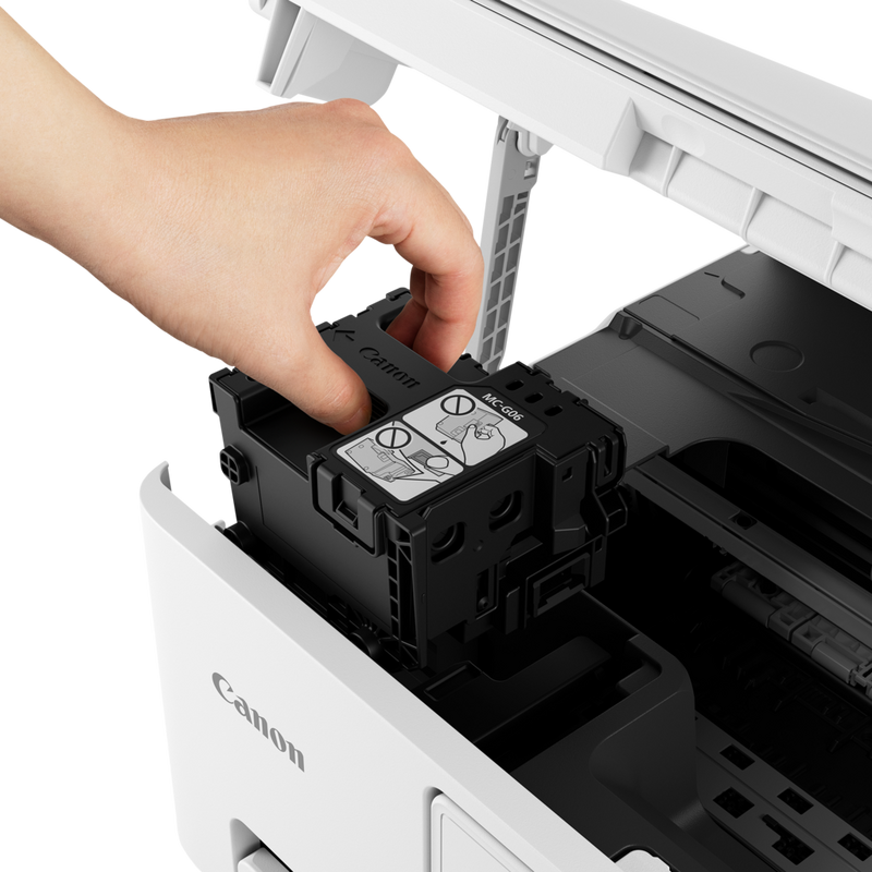 Canon PIXMA TS7650i Wireless Colour 3-in-1 Inkjet Photo Printer User installing maintenance cartridge