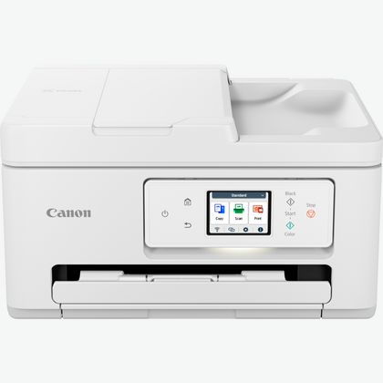 Imprimante photo jet d'encre couleur 3-en-1 sans fil Canon PIXMA TS7451i,  blanche dans Imprimantes Wi-Fi — Boutique Canon France