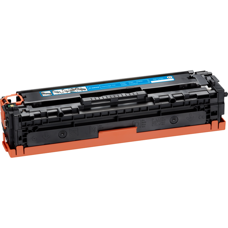 Canon 731C Cyan Toner Cartridge Product Front Left View