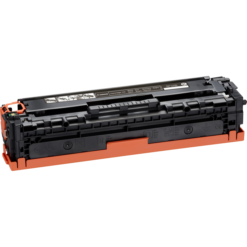 Canon 731BK Black Toner Cartridge Product Front Left View