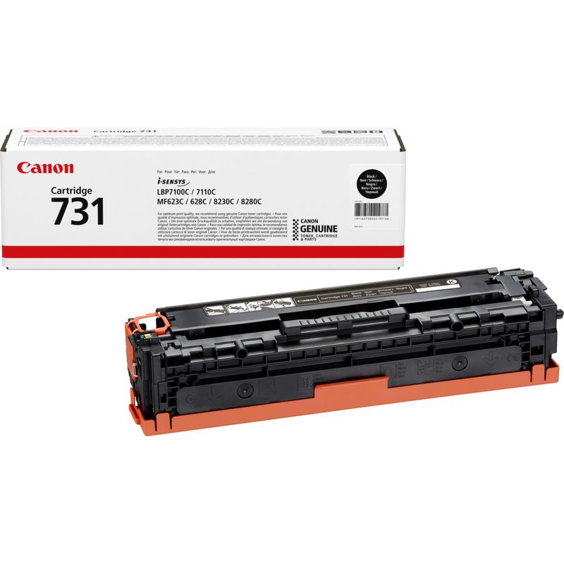 

Canon 731BK Black Toner Cartridge