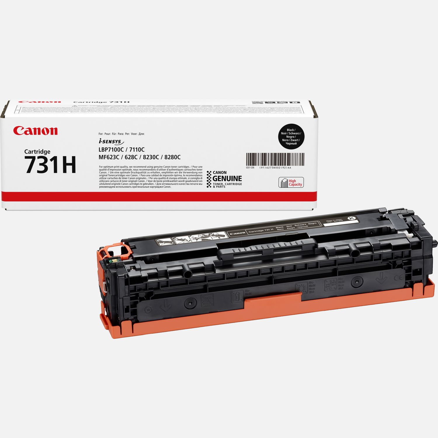 Canon 731H High Yield Black Toner Cartridge — Canon UK Store