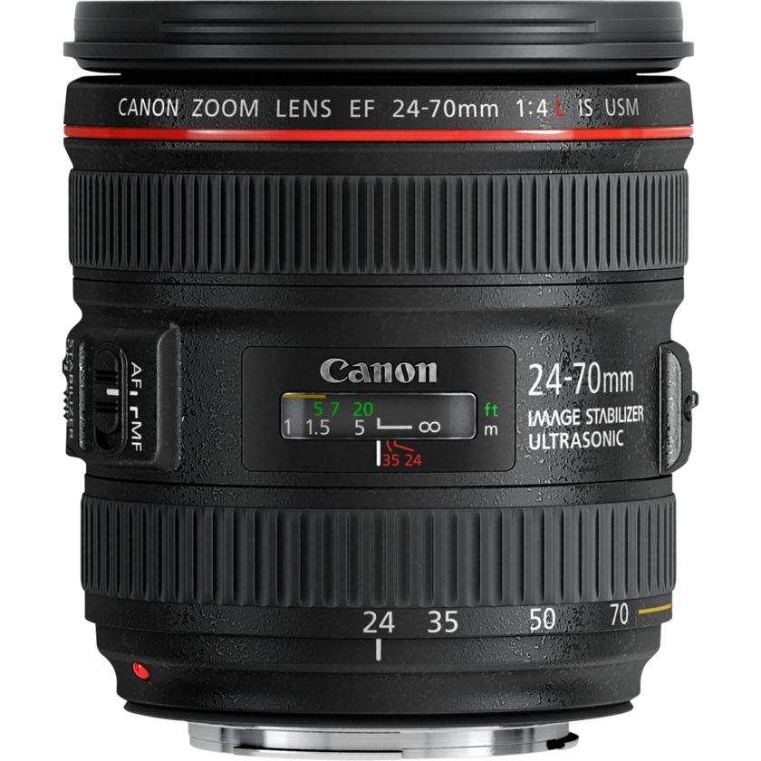 Canon EF 24-70mm f/4L IS USM Objektiv in Abgesetzt — Canon  