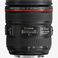 Canon EF 24-70mm f/4L IS USM Lens Product Front View