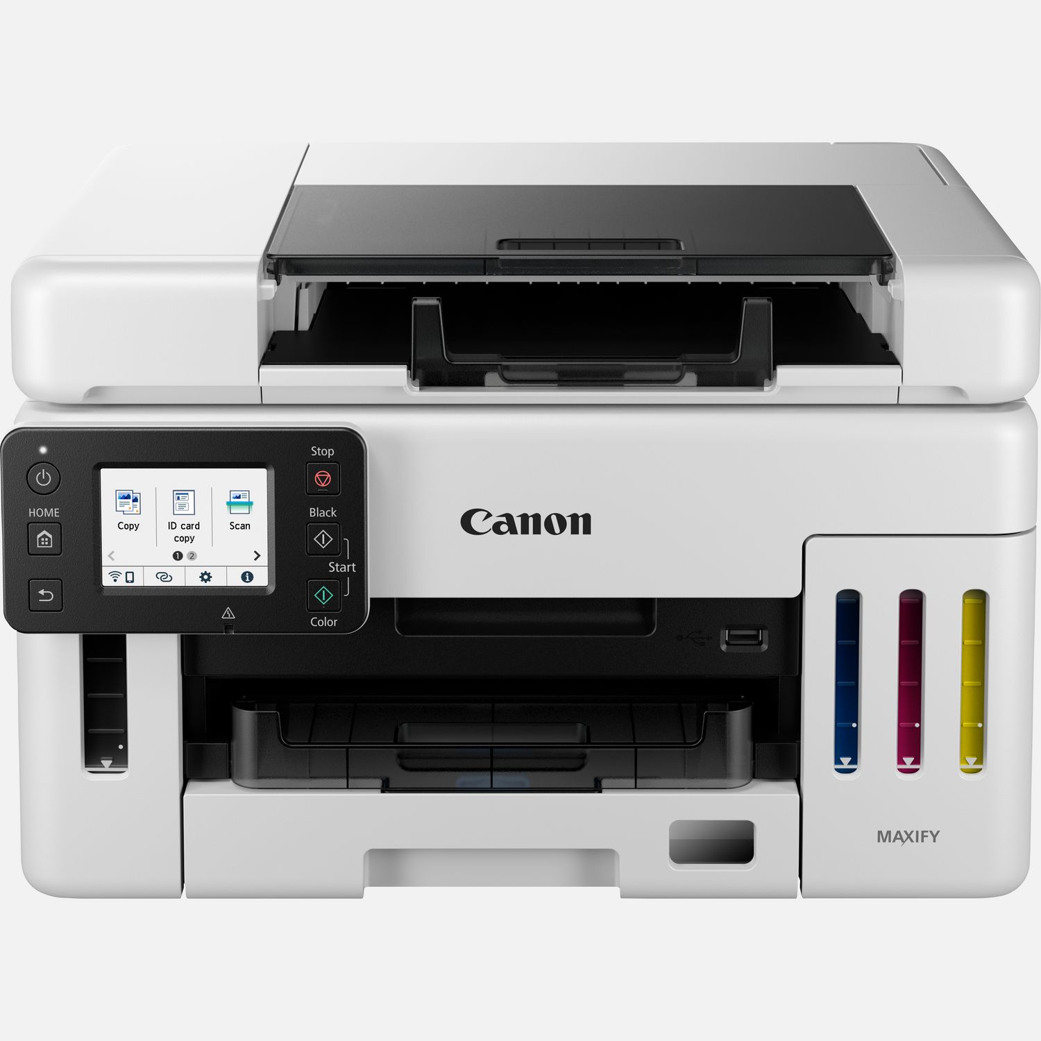 Stampante multifunzione inkjet a colori ricaricabile wireless MegaTank  MAXIFY GX7050 di Canon in Stampanti con cartucce ricaricabili — Canon  Italia Store