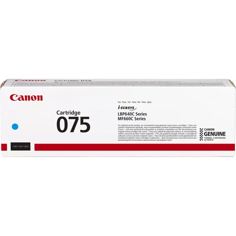 Canon 075 Cyan Toner Cartridge