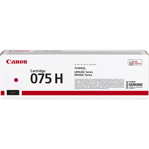 Canon 075 H High Yield Magenta Toner Cartridge