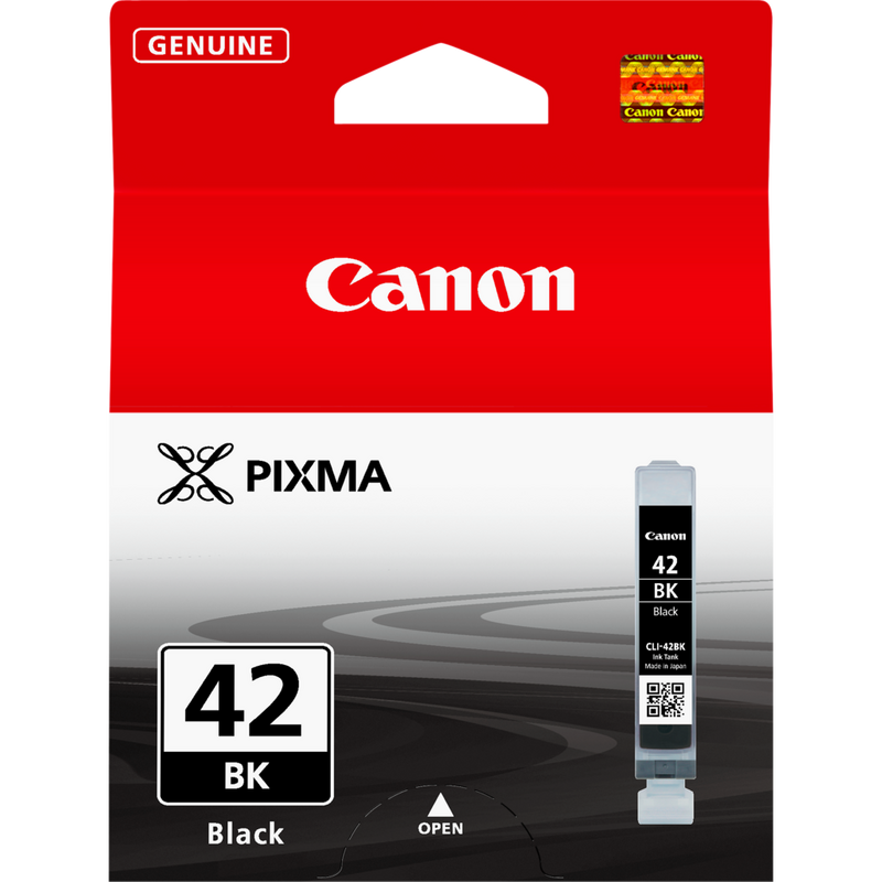 Cartucho de tinta negra Canon CLI-42BK Producto Vista frontal