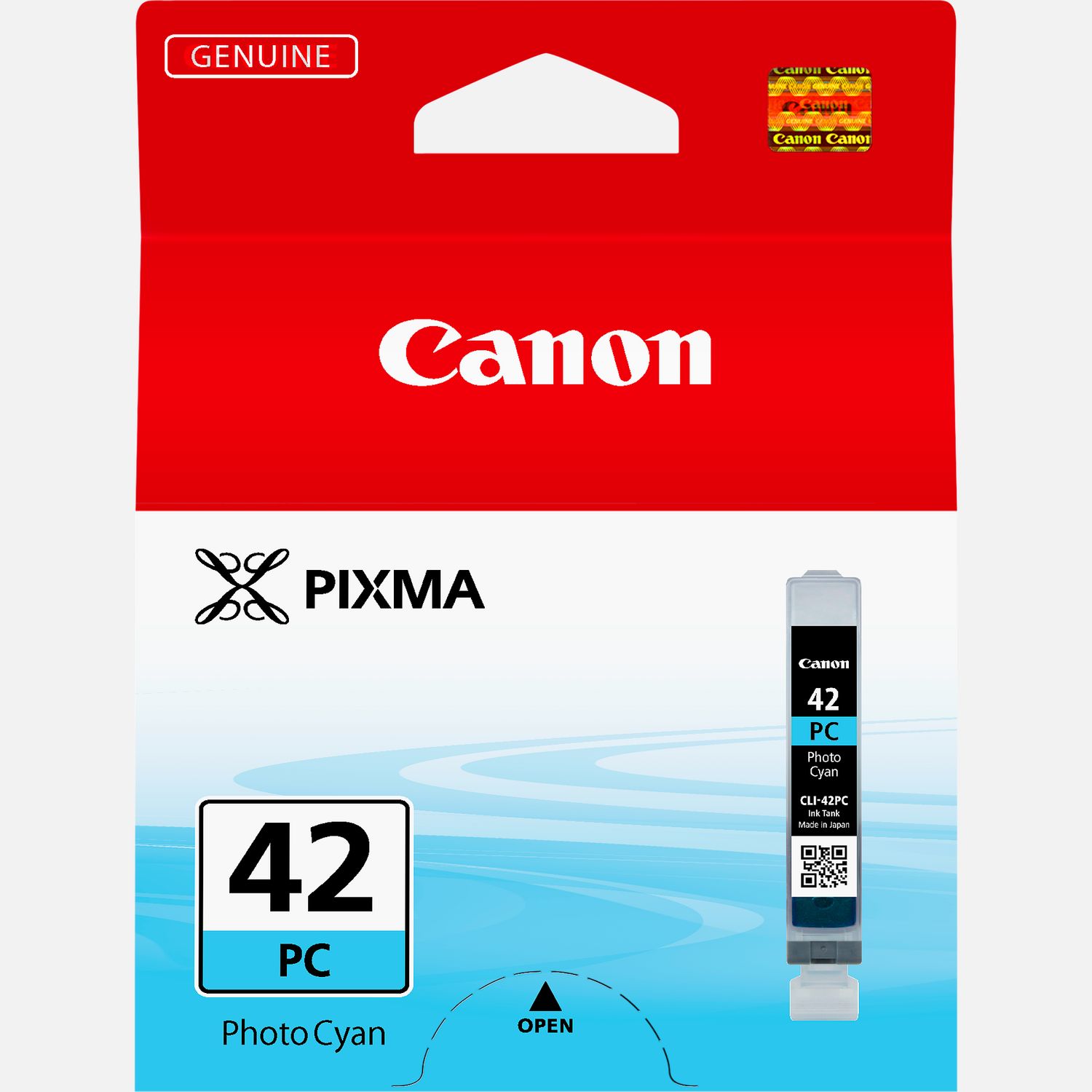 Cartouche d'encre photo cyan Canon CLI-42PC
