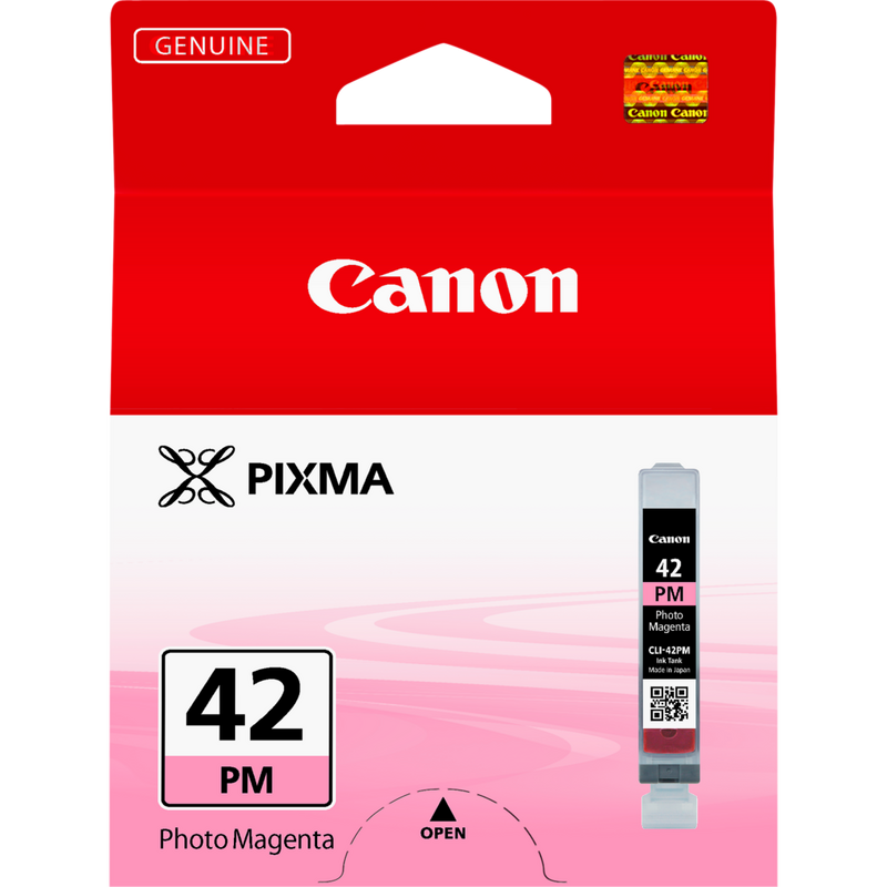 Canon CLI-42PM Photo Magenta Ink Cartridge Produkt Sett forfra