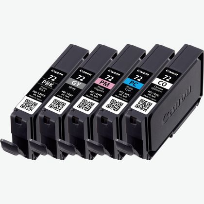 Image of Canon PGI-72 PBK/GY/PM/PC/CO 5 Ink Cartridge Multipack