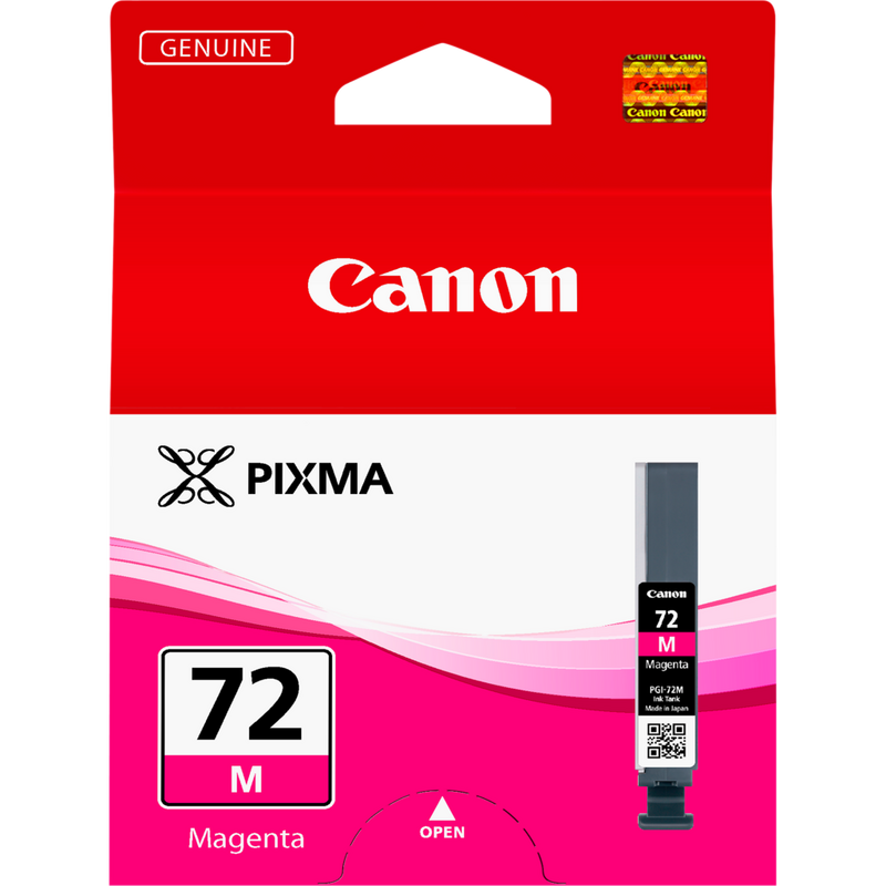 Cartucho de tinta magenta Canon PGI-72M Producto Vista frontal