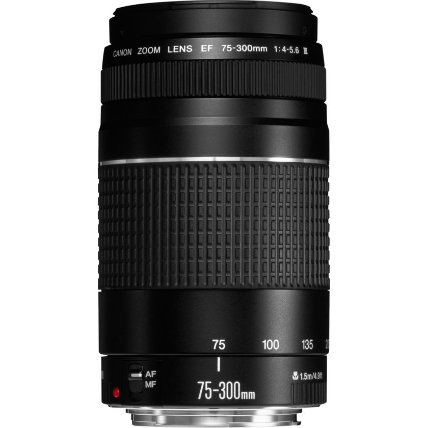 Canon EF 75-300mm f/4-5.6 III lens