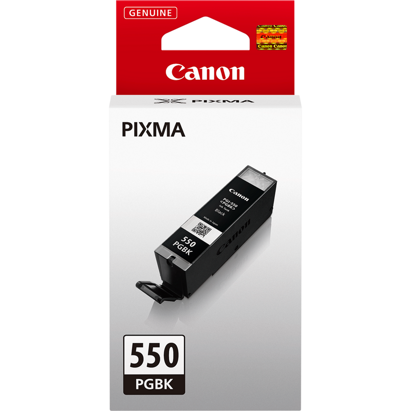 Canon PGI-550PGBK sort pigmentblækpatron Produkt Set forfra