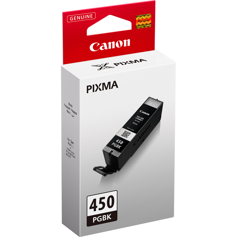Canon PGI-450PGBK Pigment Black Ink Cartridge Product Left View