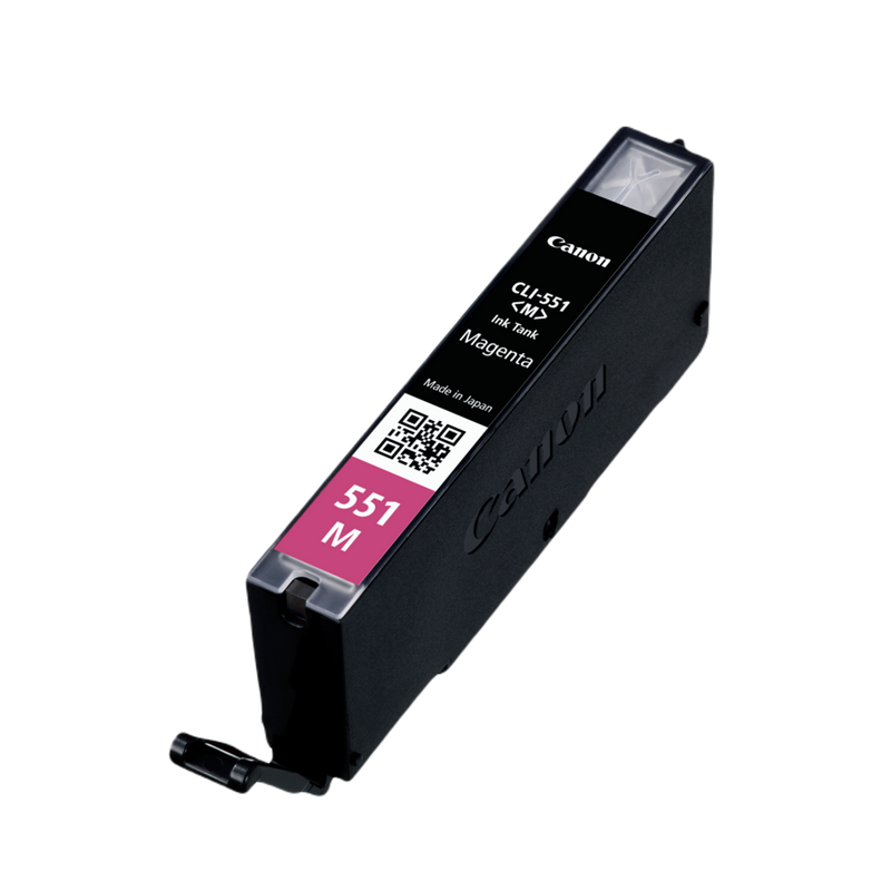 Canon CLI-551 BK/C/M/Y Ink Cartridge Multipack Product Front view of magenta ink cartridge without the box
