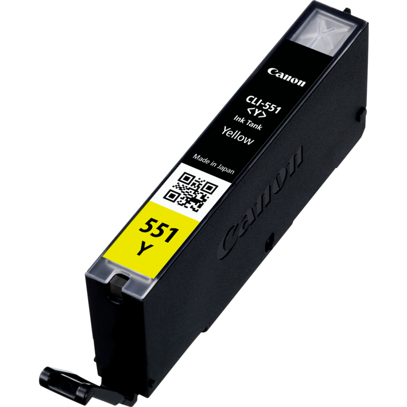 Canon CLI-551Y Yellow Ink Cartridge