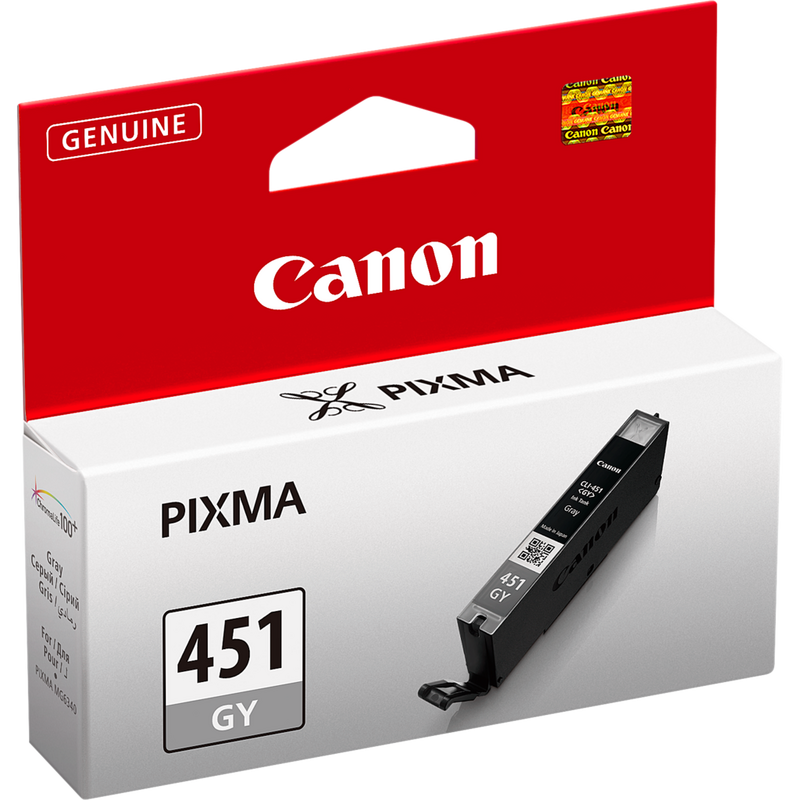 Canon CLI-451GY Grey Ink Cartridge Product Left View