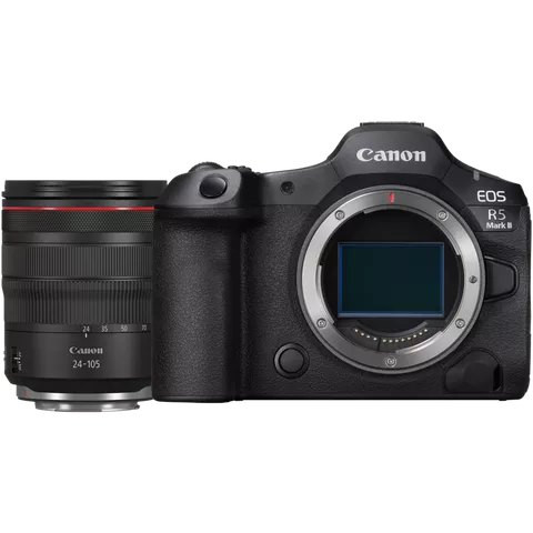 Canon EOS R5 Mark II Mirrorless Camera + RF 24-105mm F4L IS USM Lens