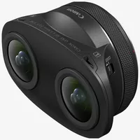 Canon RF-S 3.9mm F3.5 STM DUAL Fisheye Lens Product Left Top View