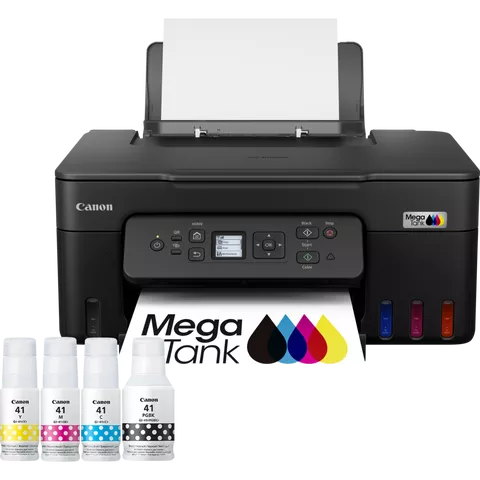 Canon PIXMA G3480 3-in-1 Refillable MegaTank Inkjet Printer