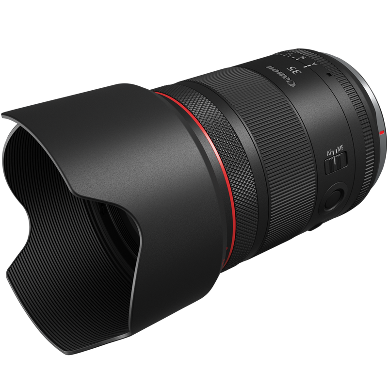 Canon EW-73F motljusskydd Produkt Vinklad vy