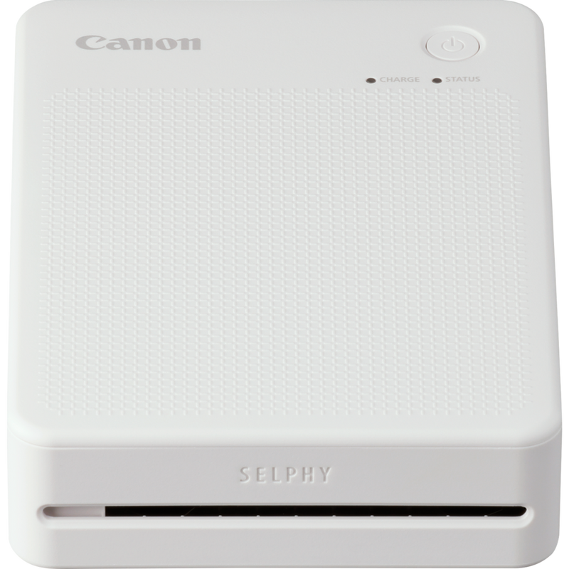 Canon SELPHY QX20 Portable Colour Photo Wireless Printer, Sand White Product Lower View