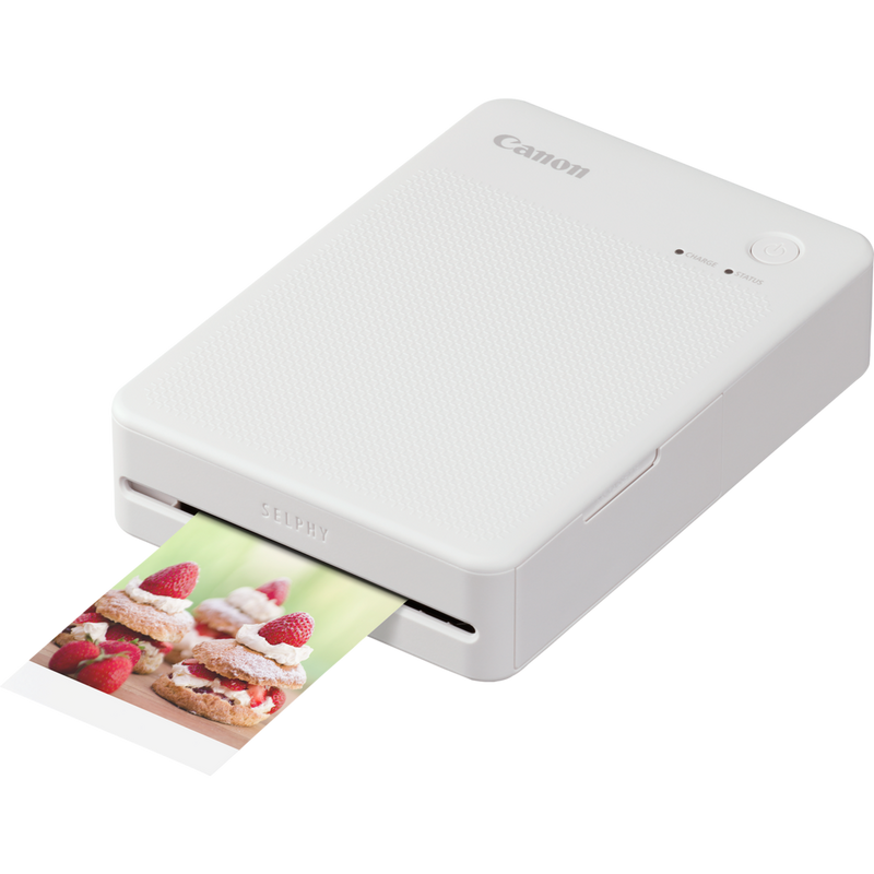Canon SELPHY QX20 Portable Colour Photo Wireless Printer, Sand White Product Product showing Photo print