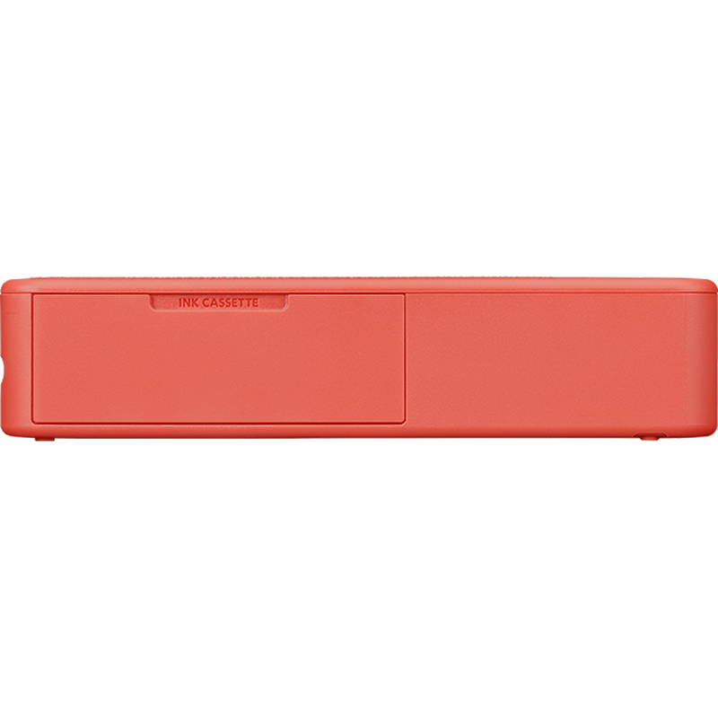 Canon SELPHY QX20 Portable Colour Photo Wireless Printer, Terracotta Red Product Bottom view