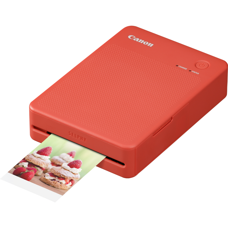 Canon SELPHY QX20 Portable Colour Photo Wireless Printer, Terracotta Red Product Product showing Photo print