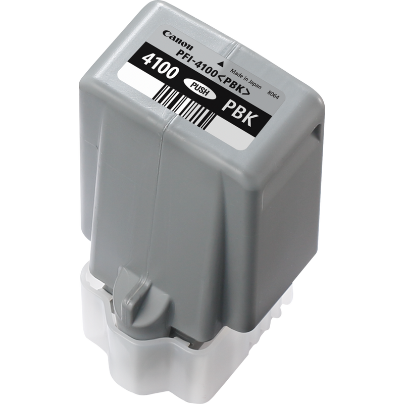 Canon PFI-4100PBK Produit Vue diagonale de dessus