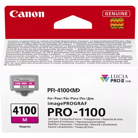 Canon PFI-4100M Magenta Ink Cartridge