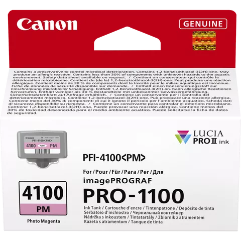 Canon PFI-4100PM Photo Magenta Ink Cartridge