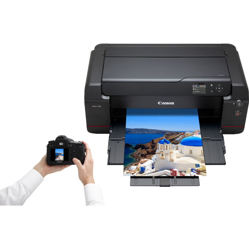 imagePROGRAF PRO-1100 Kabelloses Drucken von einer Canon Kamera aus