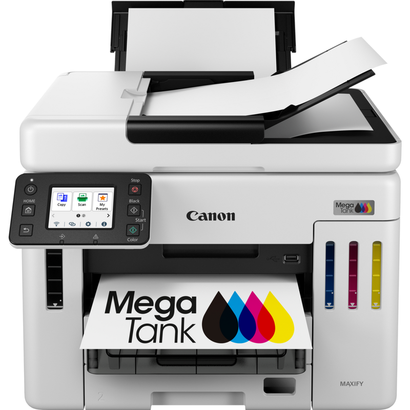 

Canon MAXIFY GX7140 Wireless All-in-one Refillable MegaTank Inkjet Printer