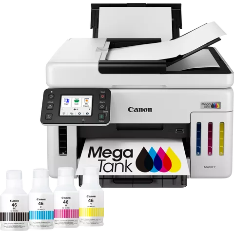 Canon MAXIFY GX6140 3-in-1 Refillable MegaTank Inkjet Printer