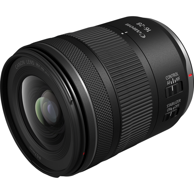 Canon RF 16-28mm F2.8 IS STM Lens Product Left View