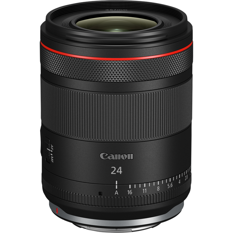Objectif Canon RF 24mm F1.4L VCM Produit Vue de dessus