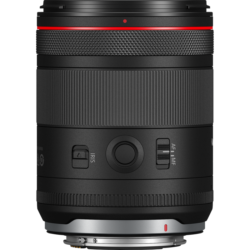 Objectif Canon RF 24mm F1.4L VCM Produit Produit avec boutons visibles