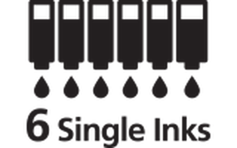 6 Single Inks