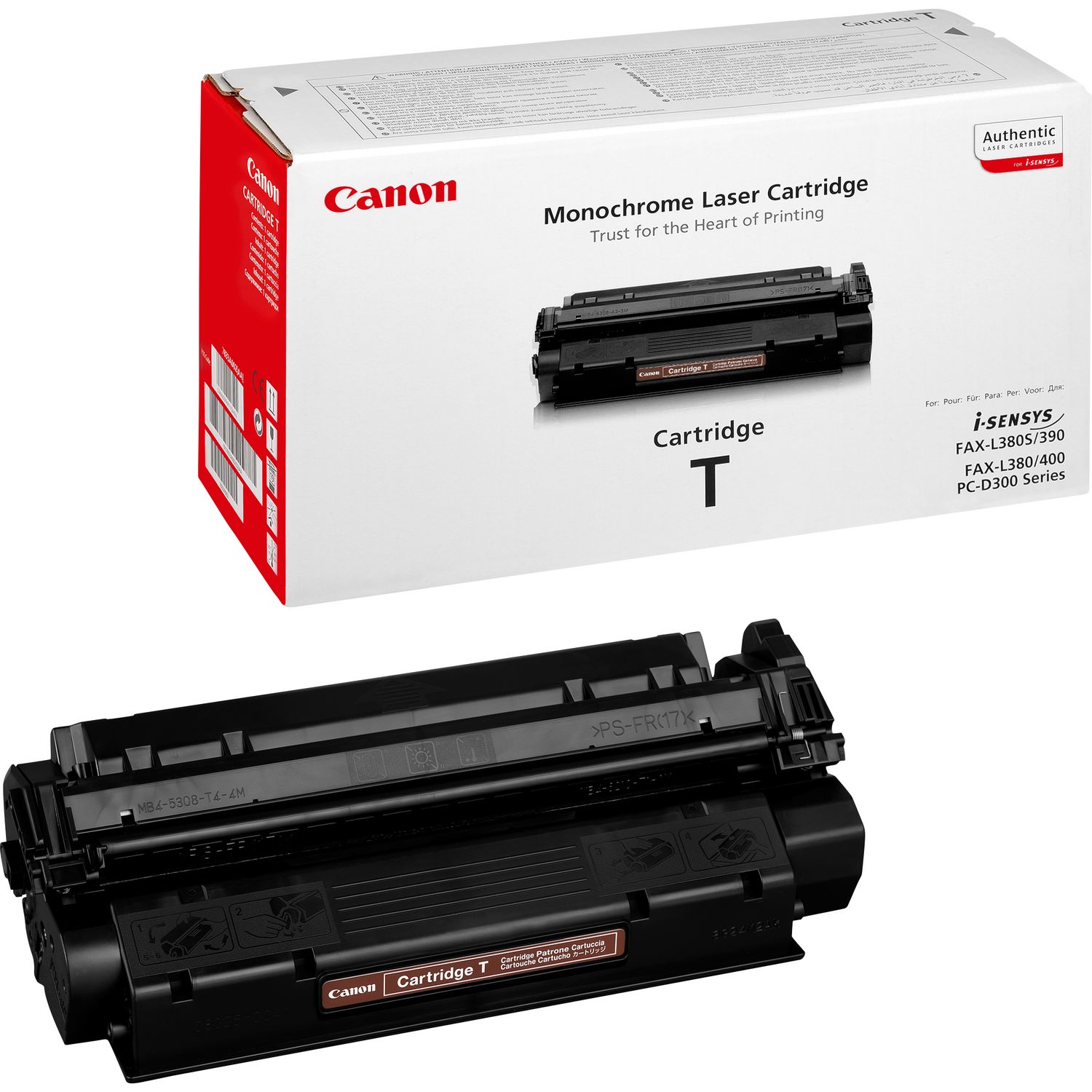 Canon CRG T Black Toner Cartridge — Canon Danmark Store