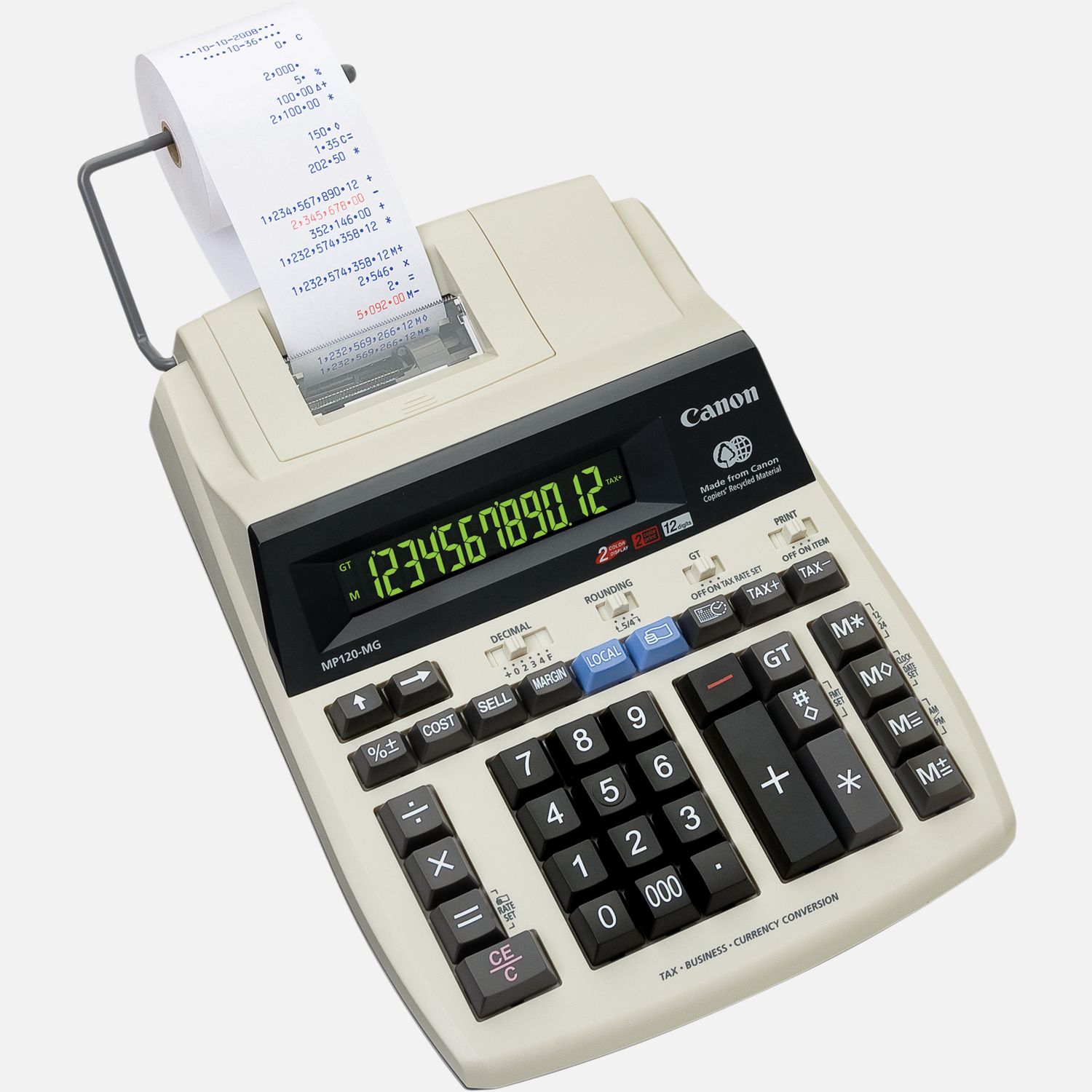 Calculatrice imprimante Canon MP120-MG-es