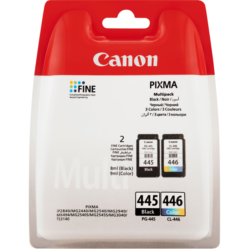canon pixma 445 446