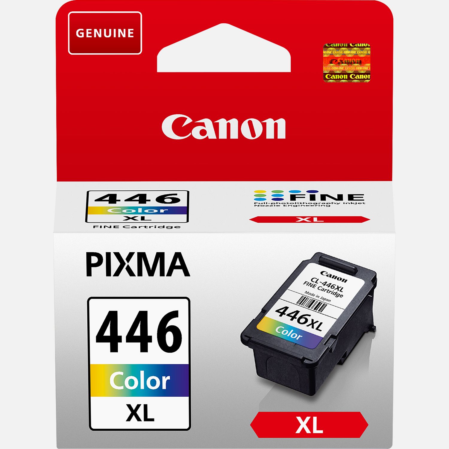 Canon CL-446XL High Yield C/M/Y Colour Ink Cartridge 