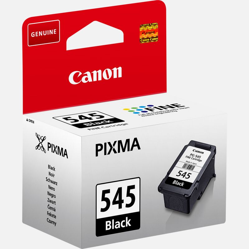 Hecho para recordar Libro Guinness de récord mundial hacer clic Cartucho de tinta negra Canon PG-545 — Tienda Canon Espana