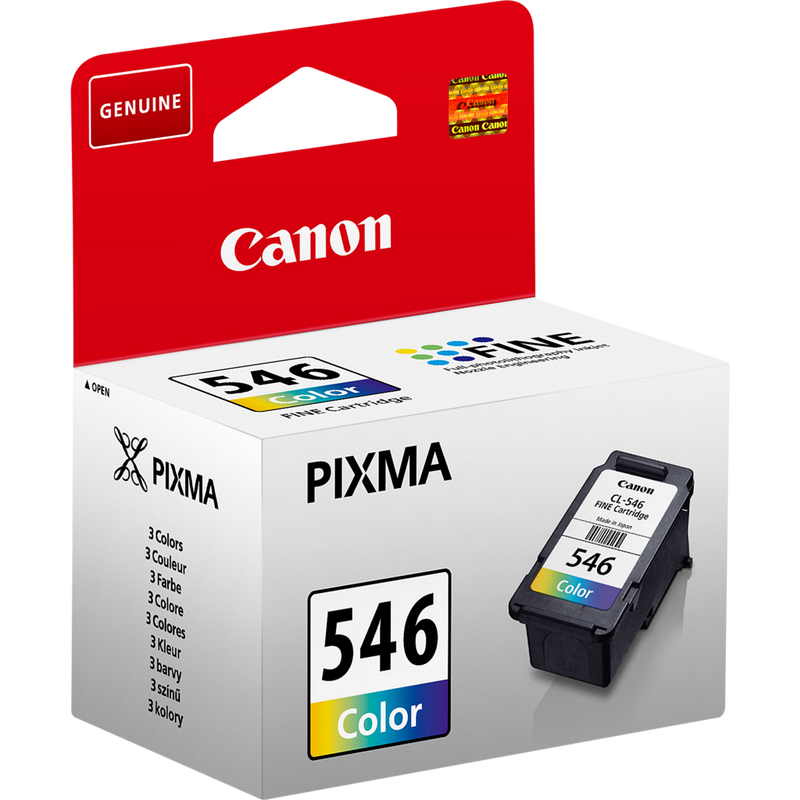 Canon CL-546 C/M/Y Colour Ink Cartridge Product Left View