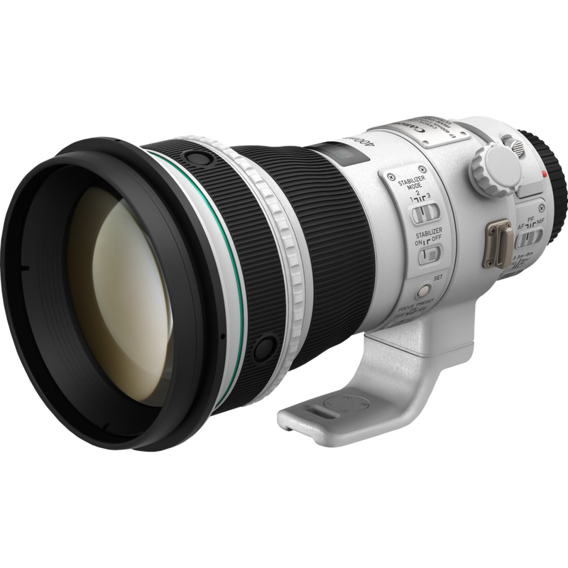 Objectif Canon EF 400mm f/4 DO IS II USM Produits Vue de dessus