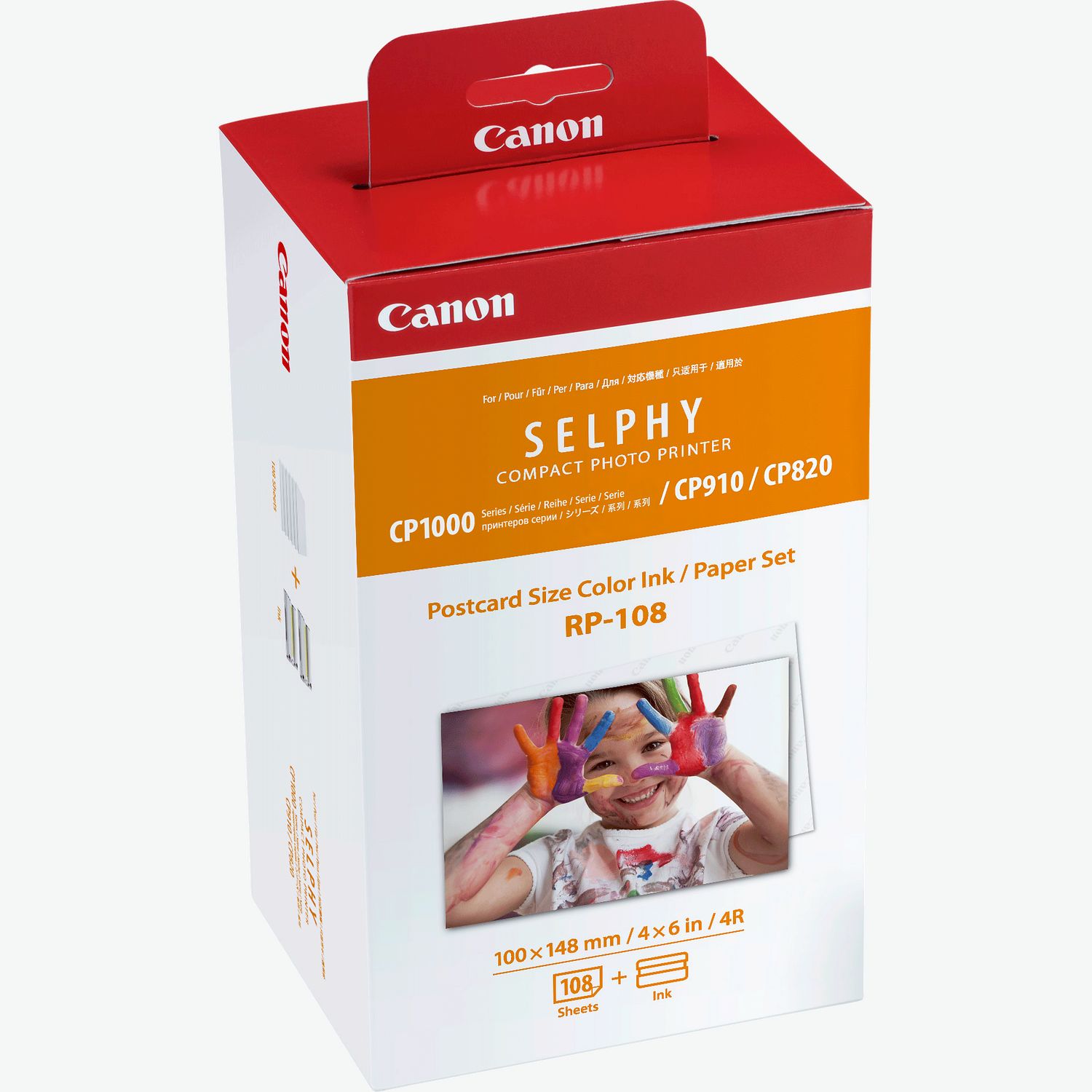 Canon Selphy CP1000 Compact Colored Photo Printer White OPEN BOX