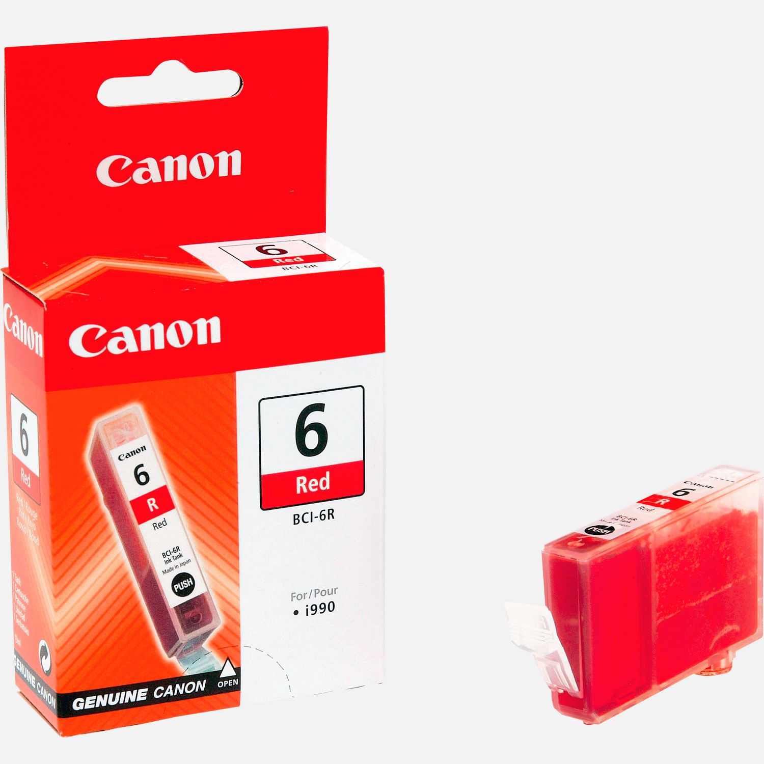 Cartouche d'encre rouge Canon BCI-6R
